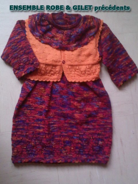 ensemble robe et gilet prcdents